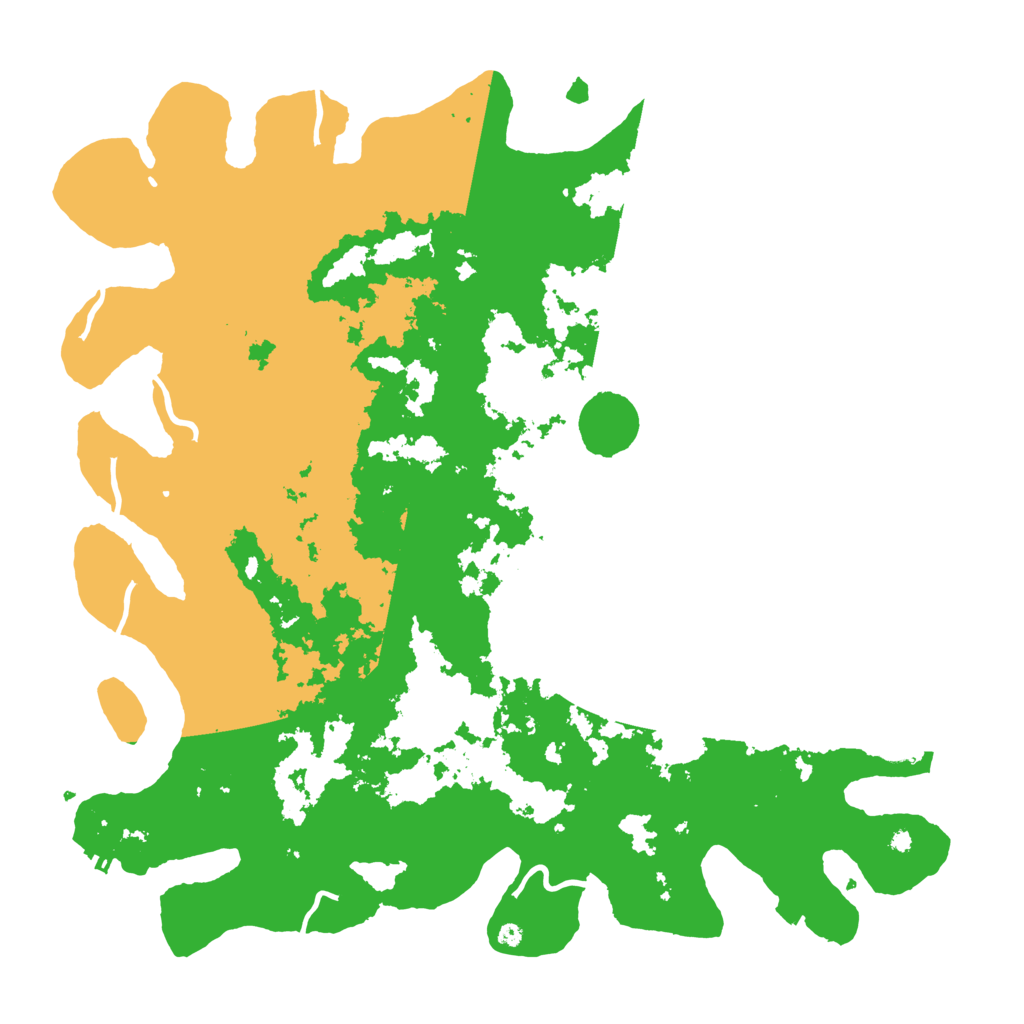 Biome Rust Map: Procedural Map, Size: 4500, Seed: 37216643