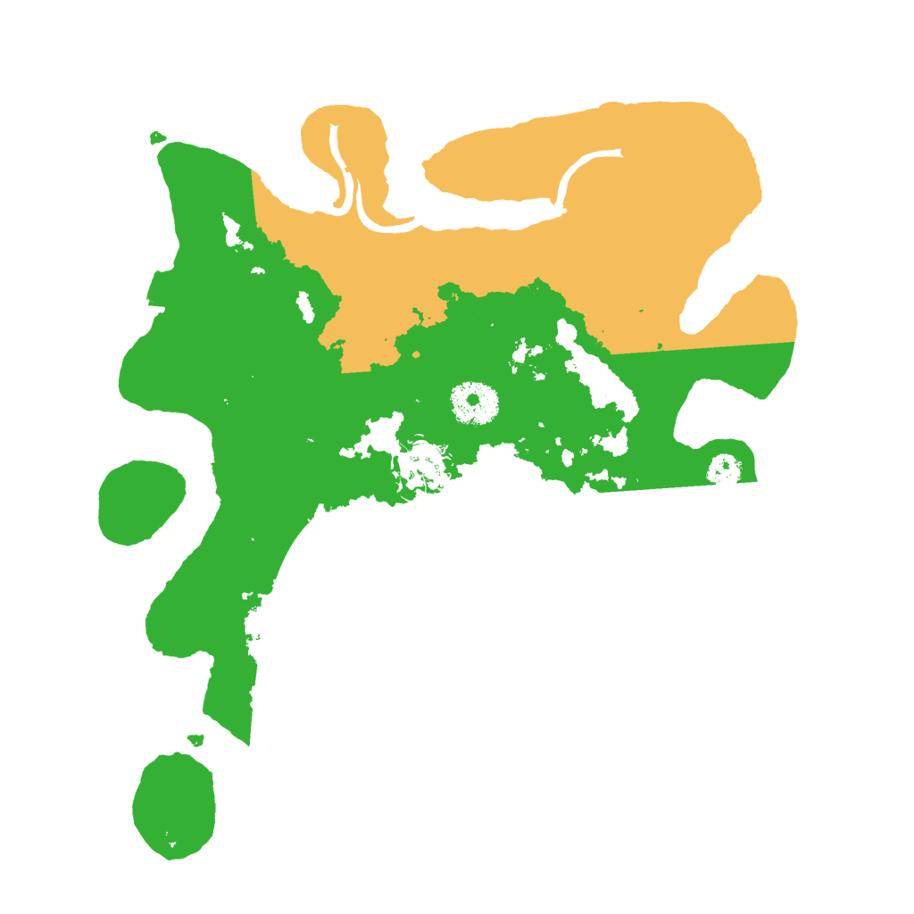 Biome Rust Map: Procedural Map, Size: 3000, Seed: 1882927735