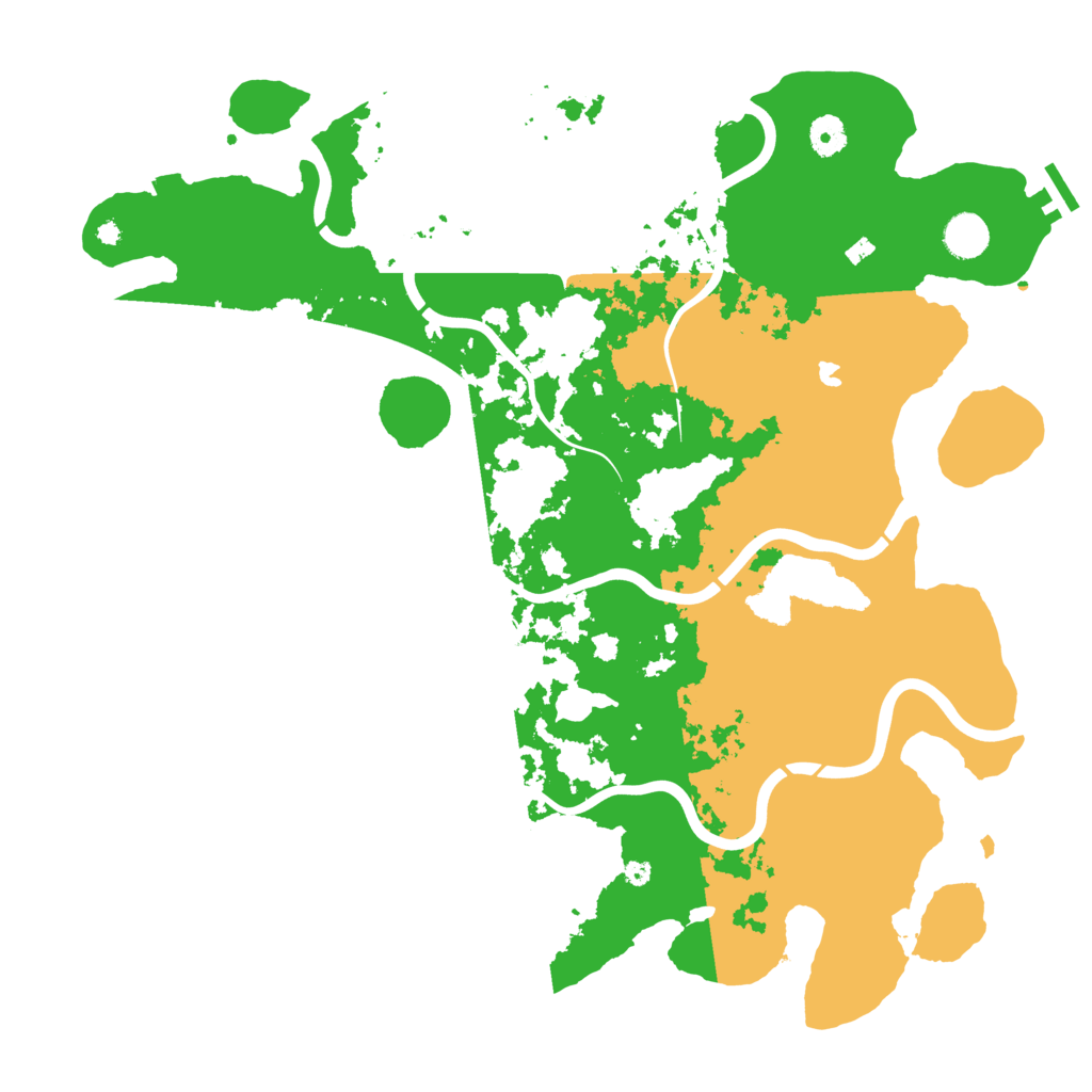 Biome Rust Map: Procedural Map, Size: 4250, Seed: 309916085