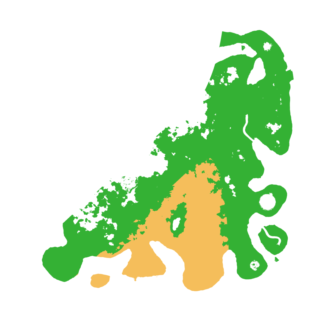 Biome Rust Map: Procedural Map, Size: 3450, Seed: 53119340