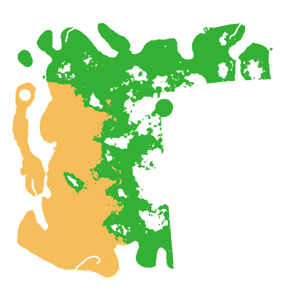 Biome Rust Map: Procedural Map, Size: 4500, Seed: 473503515