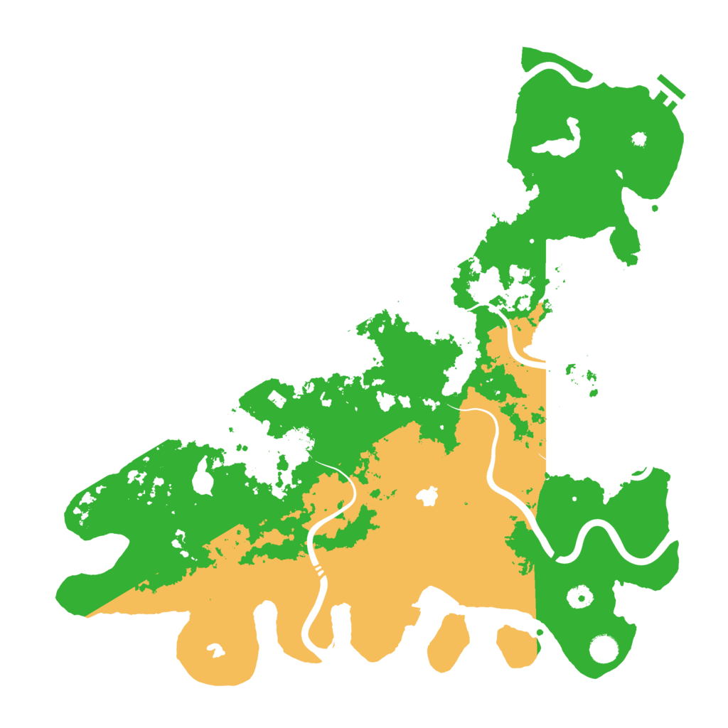 Biome Rust Map: Procedural Map, Size: 4500, Seed: 703578995