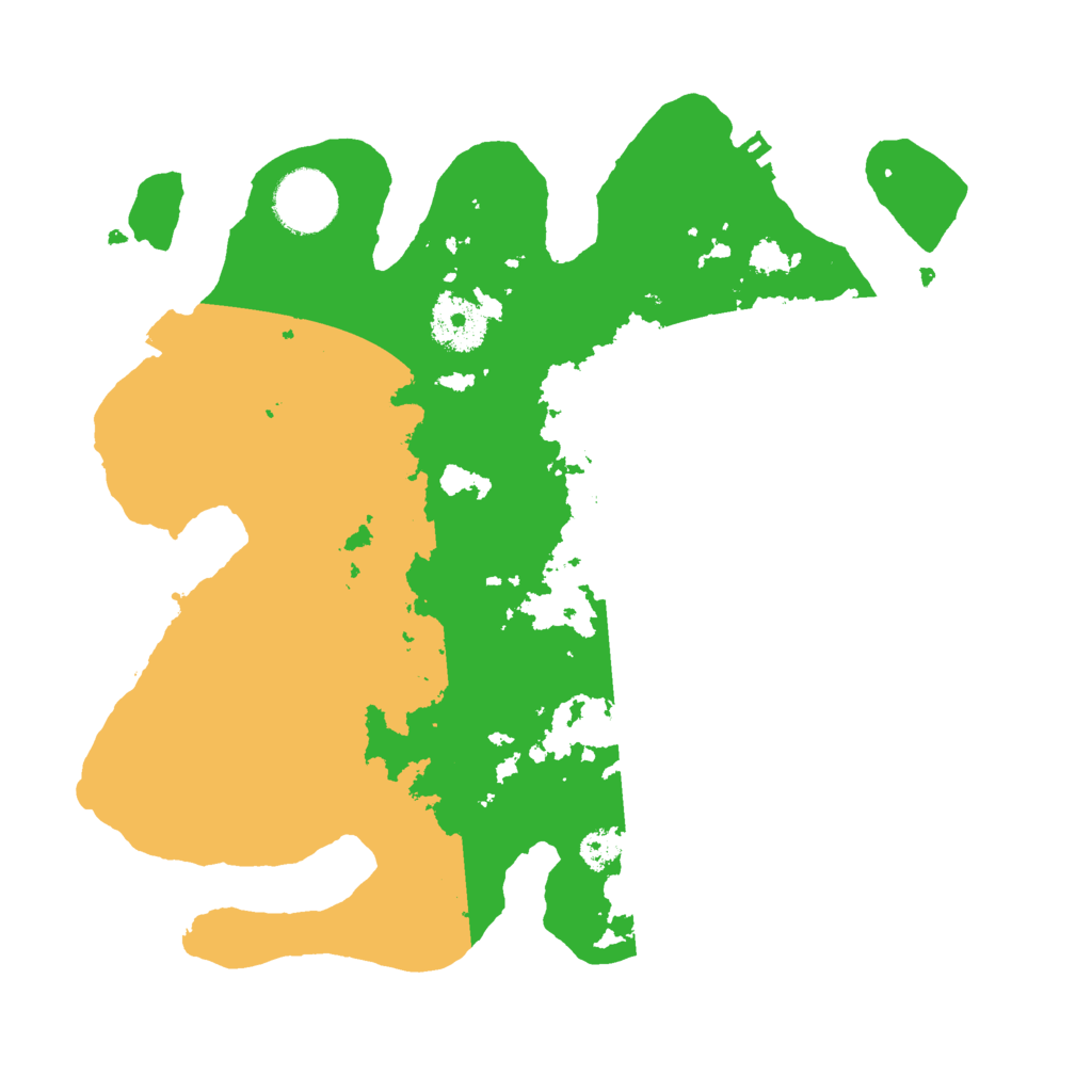 Biome Rust Map: Procedural Map, Size: 3000, Seed: 14973
