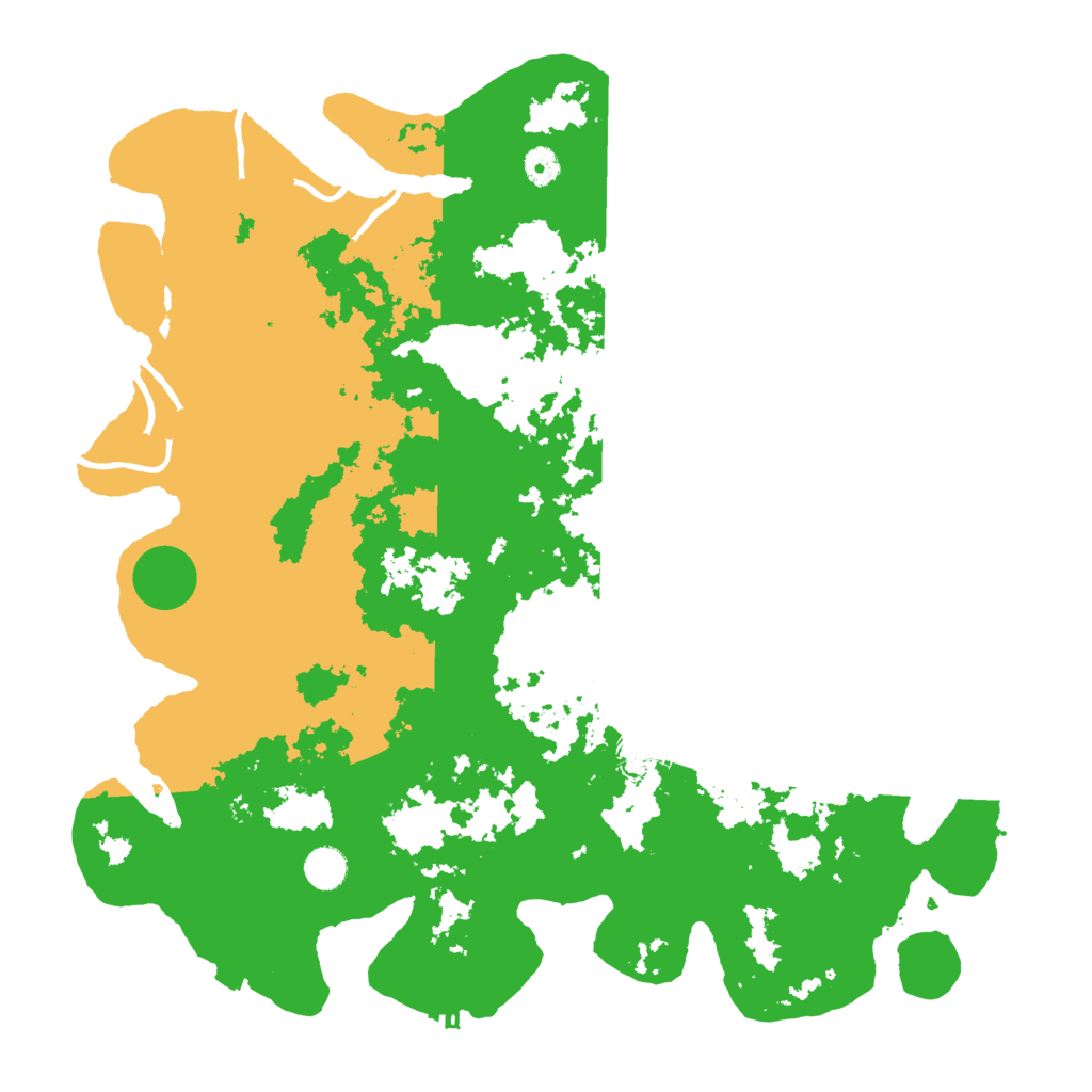 Biome Rust Map: Procedural Map, Size: 4500, Seed: 19951995