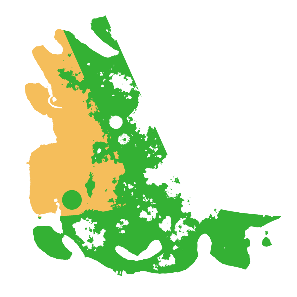 Biome Rust Map: Procedural Map, Size: 4000, Seed: 27051982