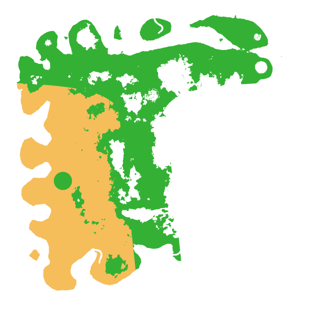 Biome Rust Map: Procedural Map, Size: 4500, Seed: 1938527235