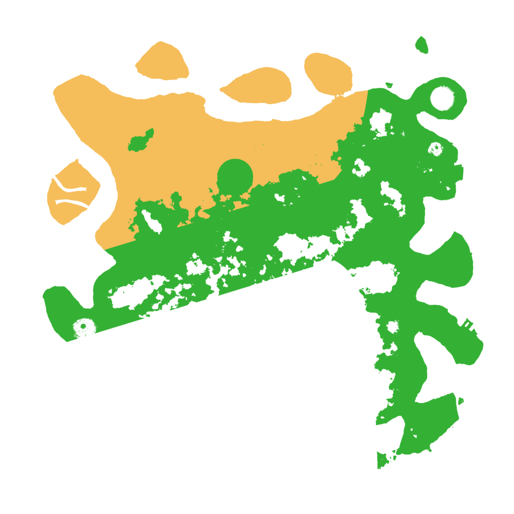 Biome Rust Map: Procedural Map, Size: 3800, Seed: 63515124