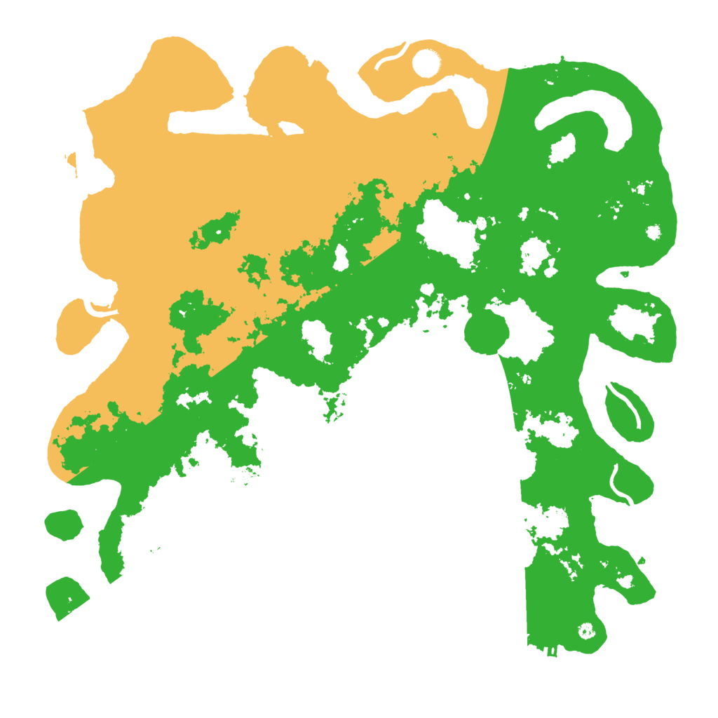 Biome Rust Map: Procedural Map, Size: 4500, Seed: 1348165599