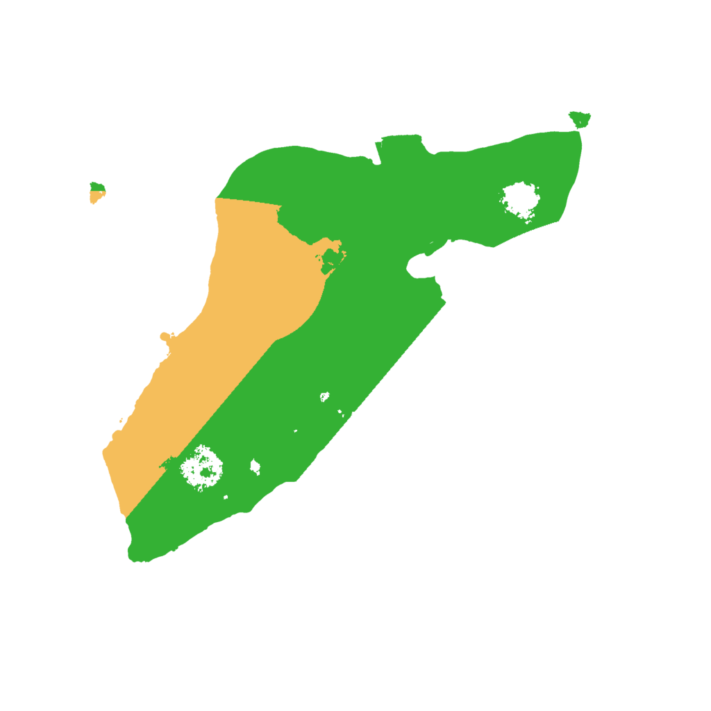 Biome Rust Map: Procedural Map, Size: 1800, Seed: 878676771