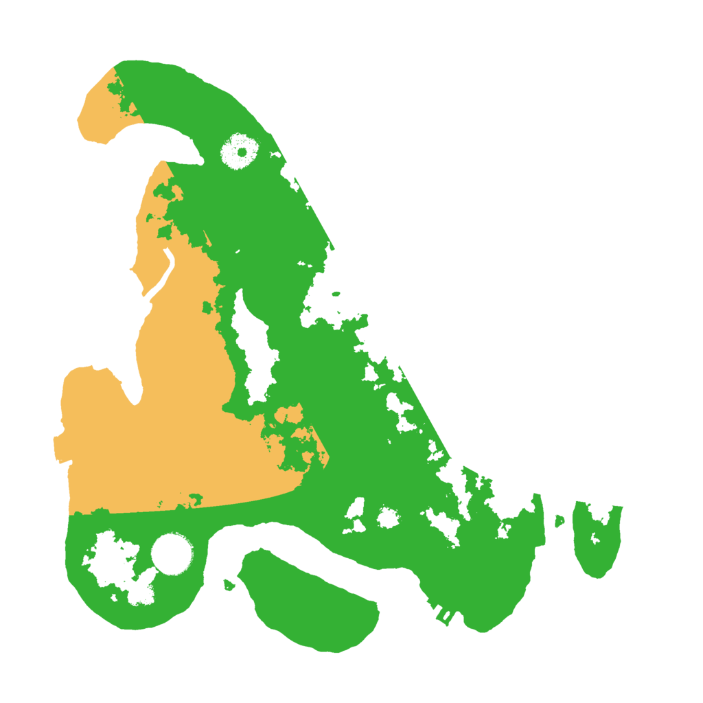 Biome Rust Map: Procedural Map, Size: 3000, Seed: 2139083486