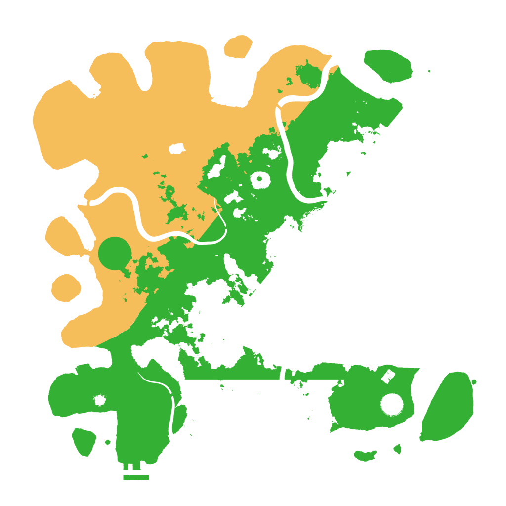 Biome Rust Map: Procedural Map, Size: 4000, Seed: 182713767