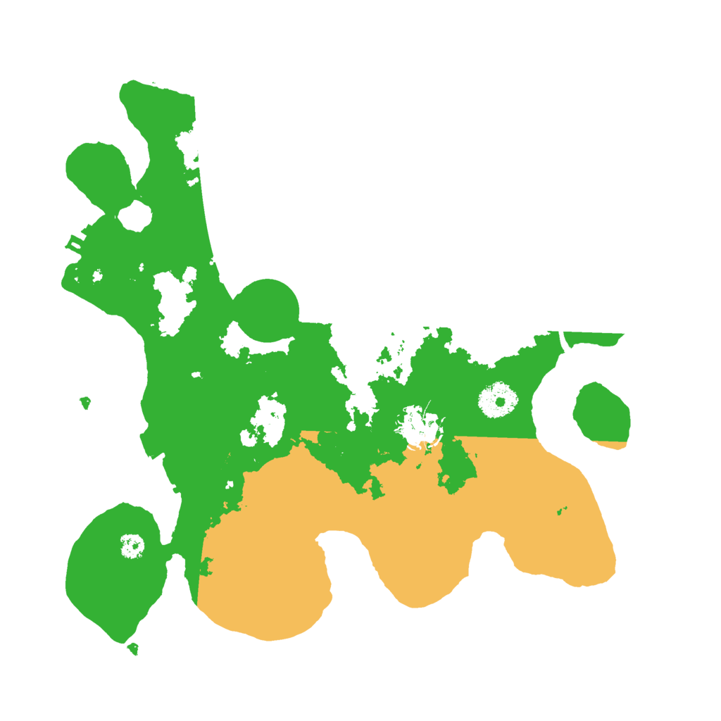 Biome Rust Map: Procedural Map, Size: 3000, Seed: 402552697