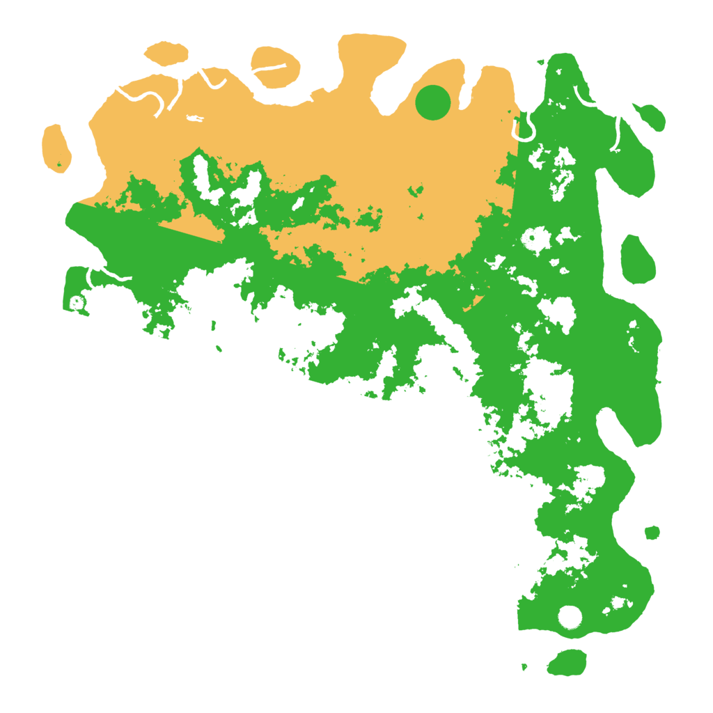 Biome Rust Map: Procedural Map, Size: 5333, Seed: 2147483647