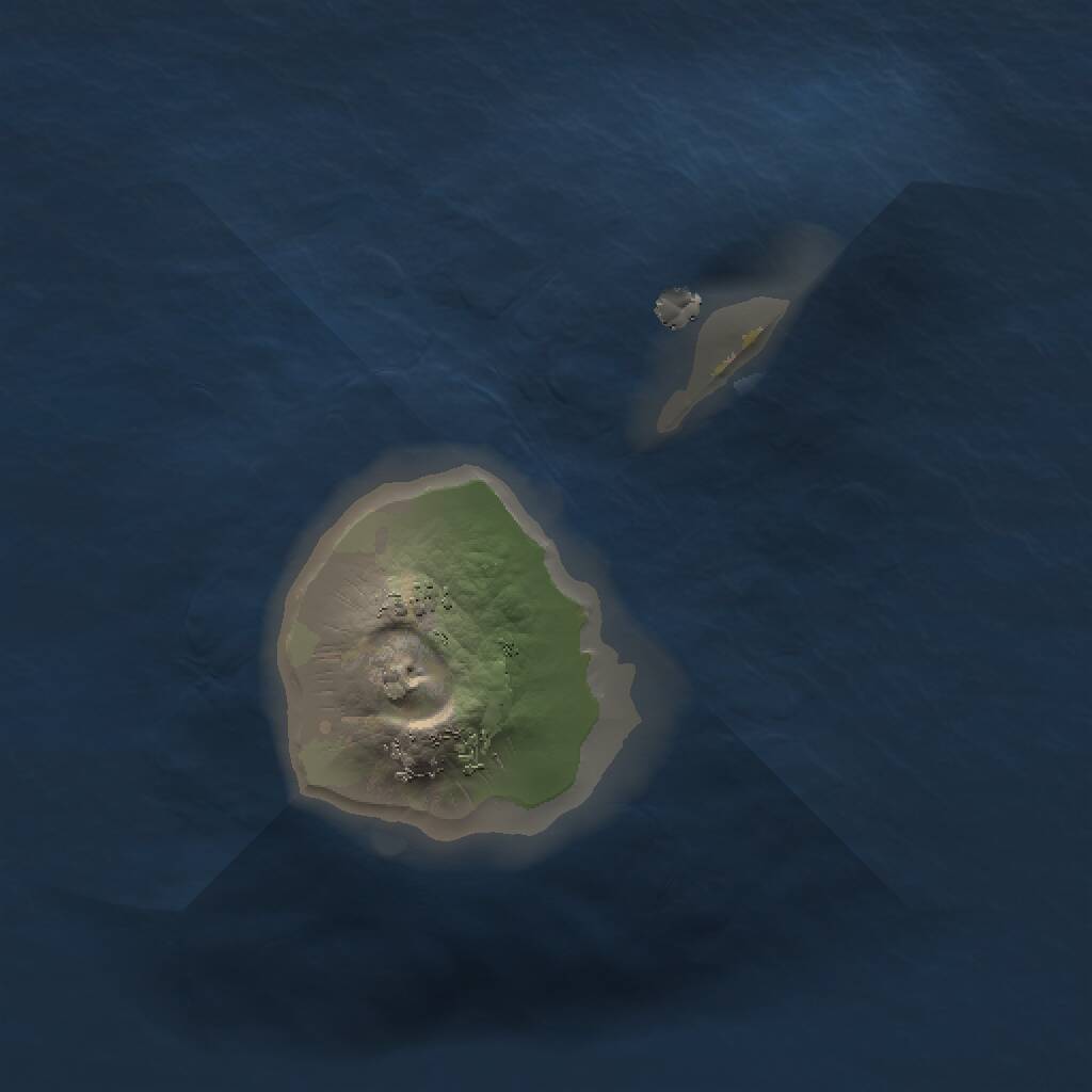 Rust Map: Procedural Map, Size: 1000, Seed: 124123, 1 Monuments