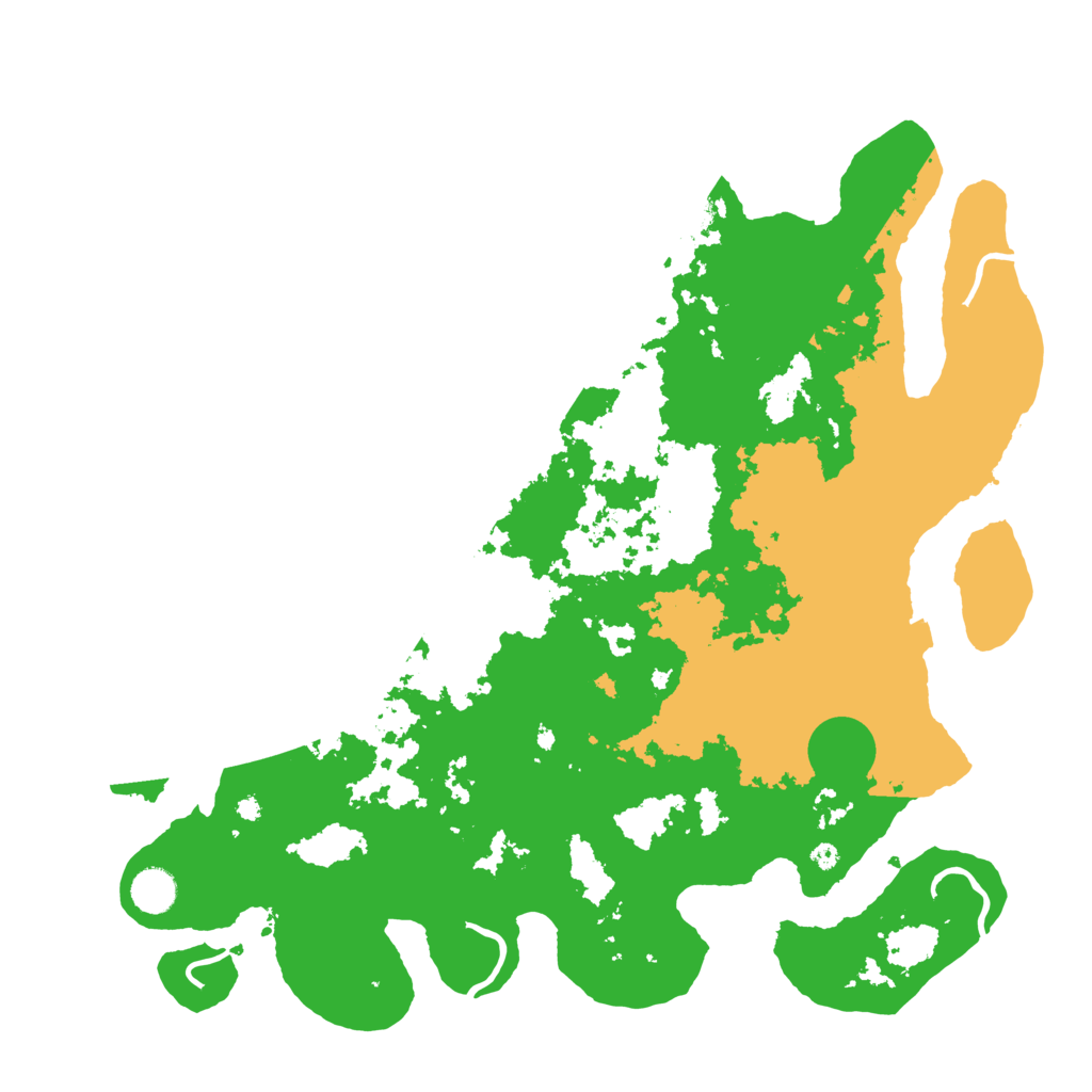Biome Rust Map: Procedural Map, Size: 4250, Seed: 1737725878