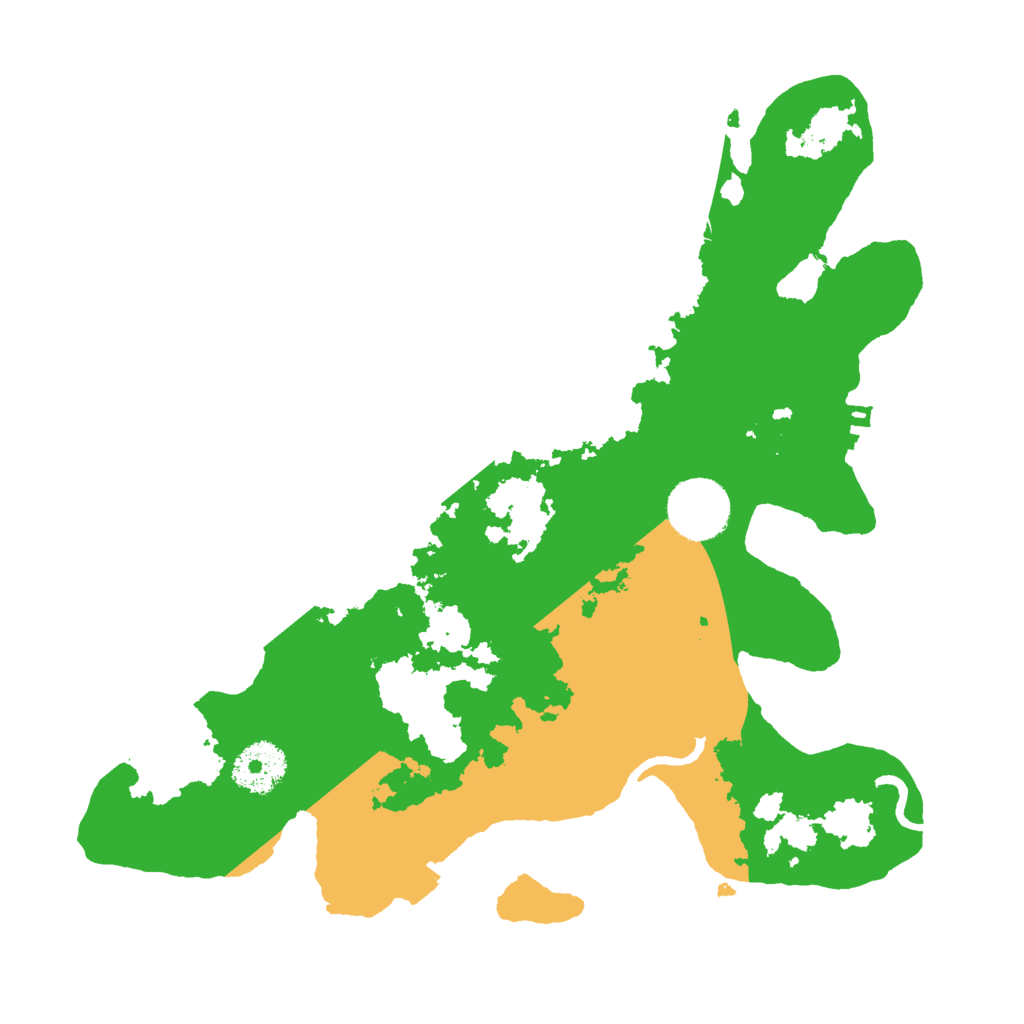 Biome Rust Map: Procedural Map, Size: 3000, Seed: 1777249450