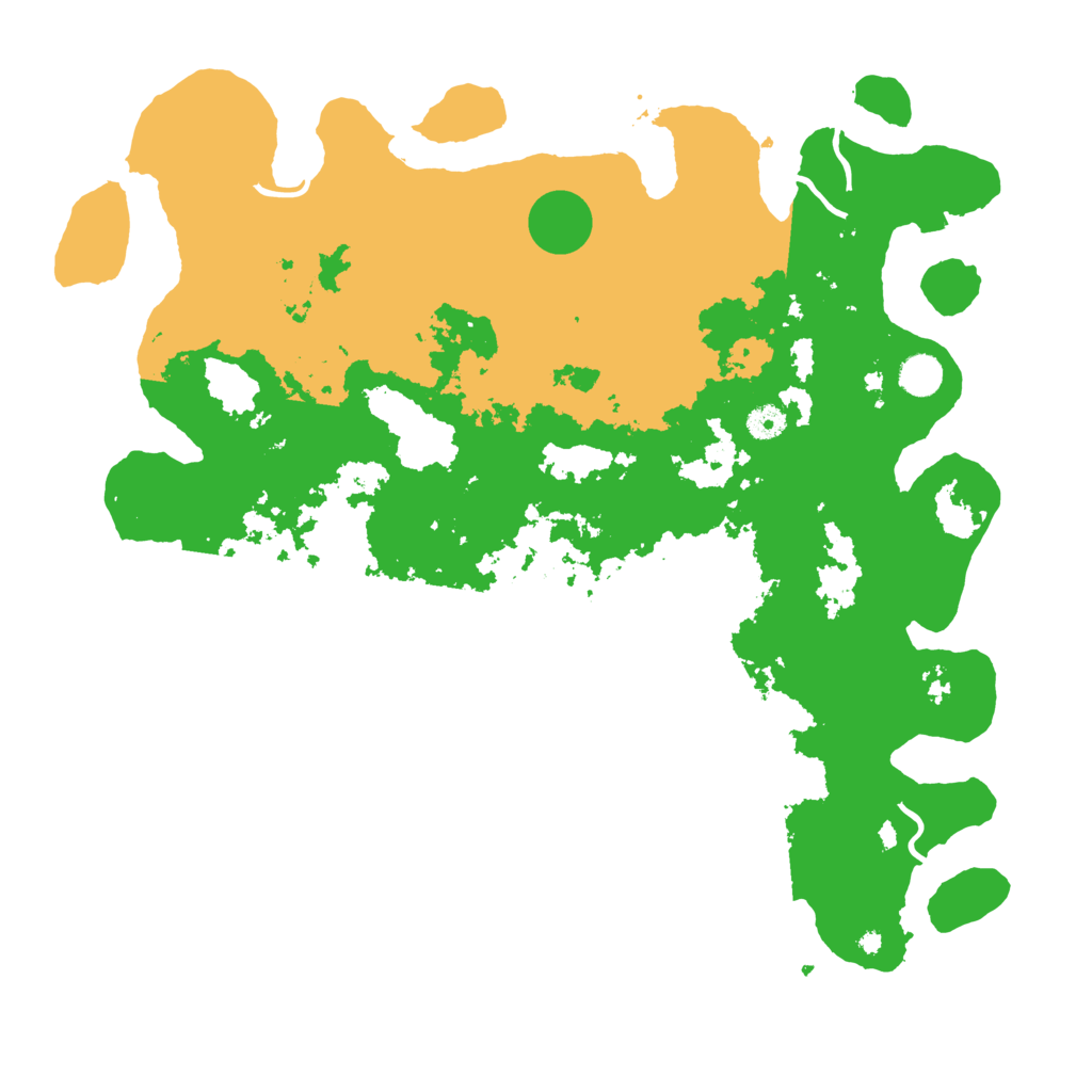 Biome Rust Map: Procedural Map, Size: 4500, Seed: 37164501