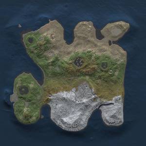 Thumbnail Rust Map: Procedural Map, Size: 2300, Seed: 1829988531, 8 Monuments