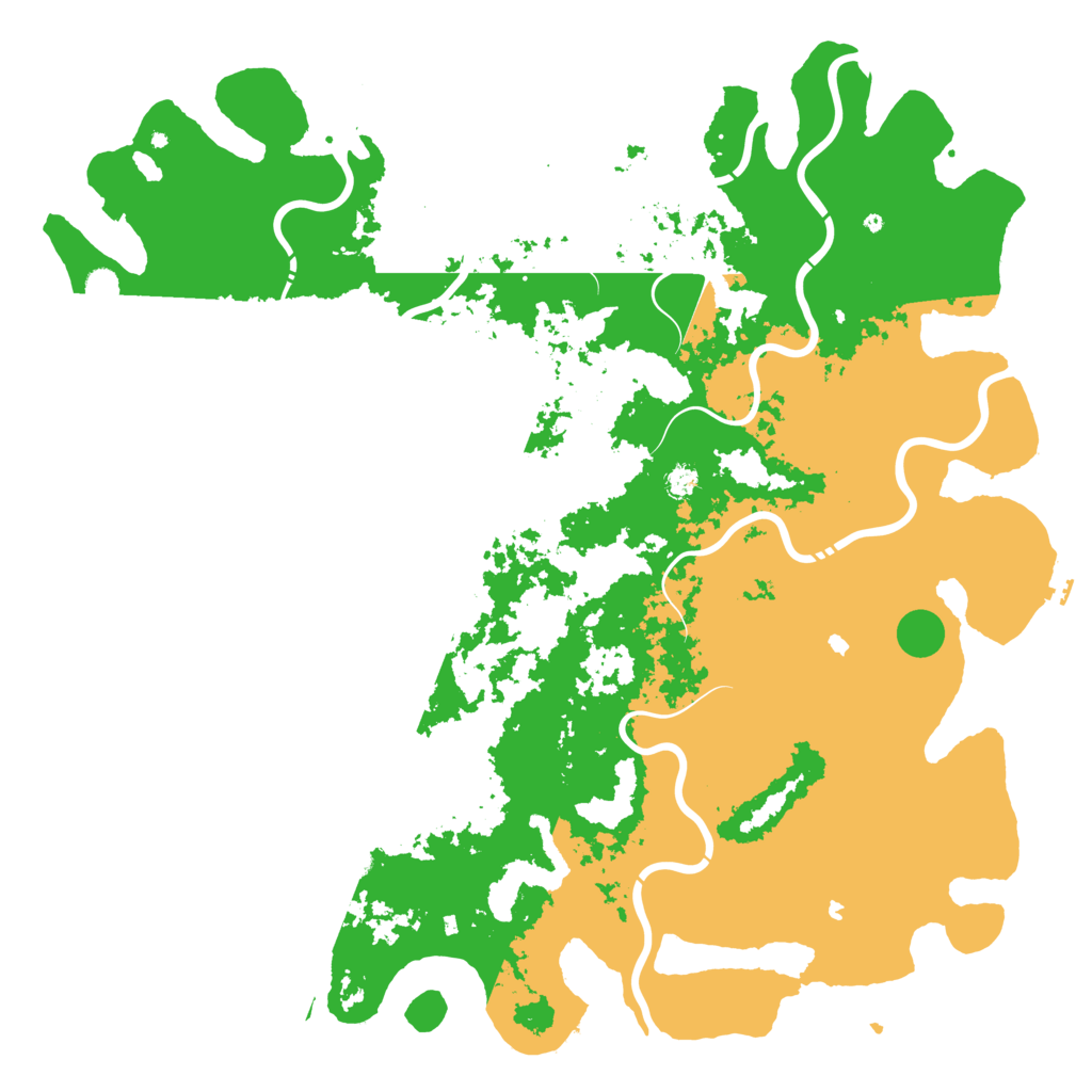 Biome Rust Map: Procedural Map, Size: 6000, Seed: 701544095
