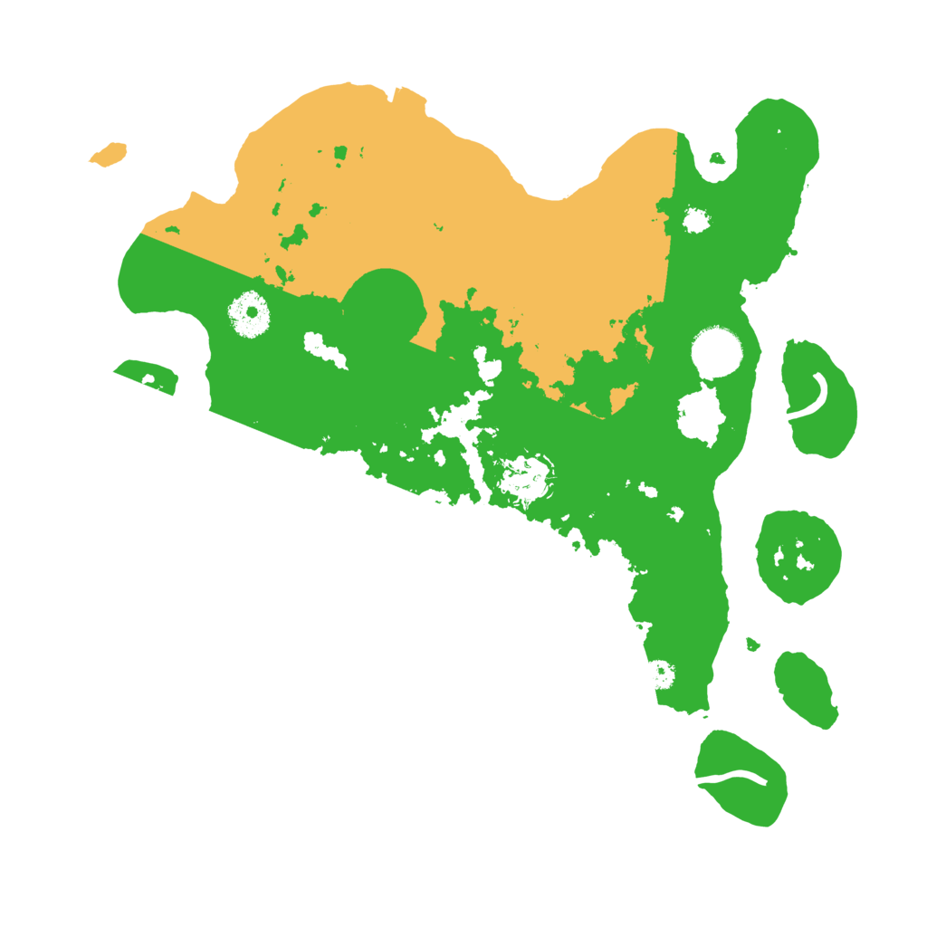 Biome Rust Map: Procedural Map, Size: 3250, Seed: 86586977