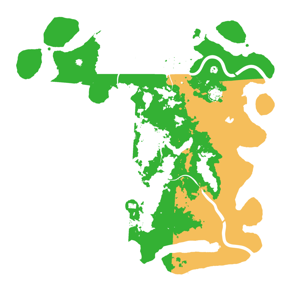 Biome Rust Map: Procedural Map, Size: 4000, Seed: 1829381729