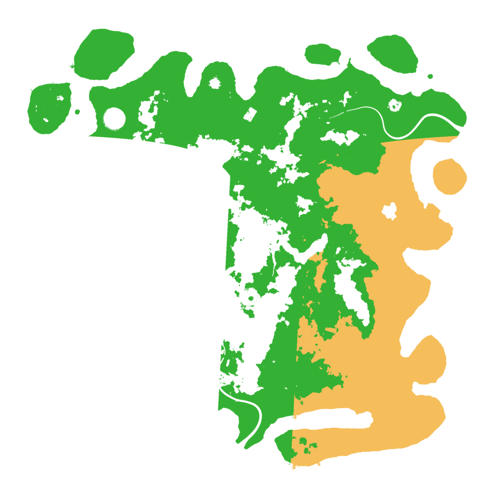 Biome Rust Map: Procedural Map, Size: 4000, Seed: 1829381729
