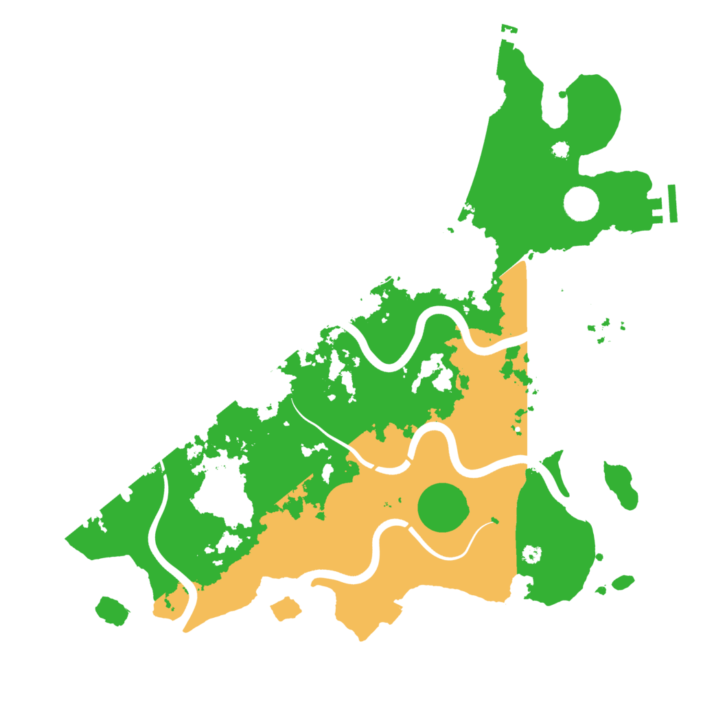Biome Rust Map: Procedural Map, Size: 3750, Seed: 28795609