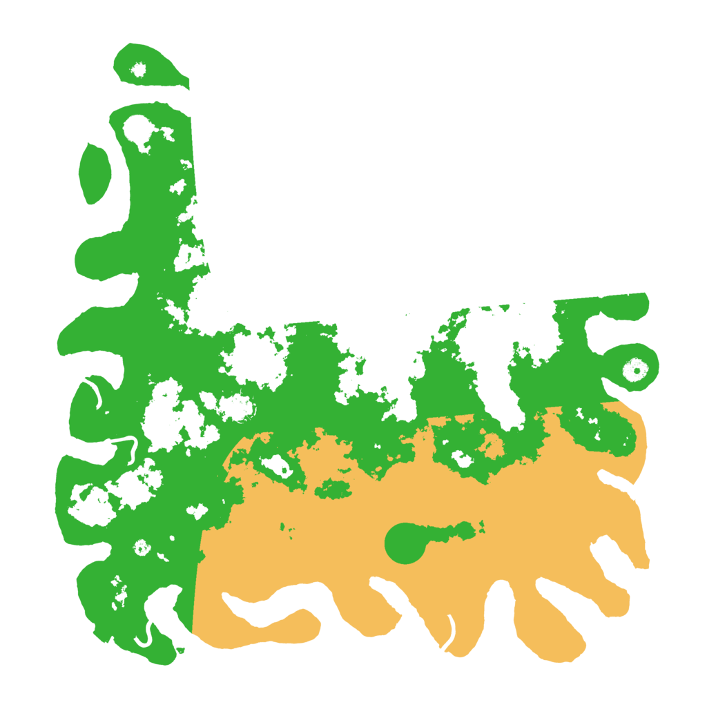 Biome Rust Map: Procedural Map, Size: 4500, Seed: 252679084