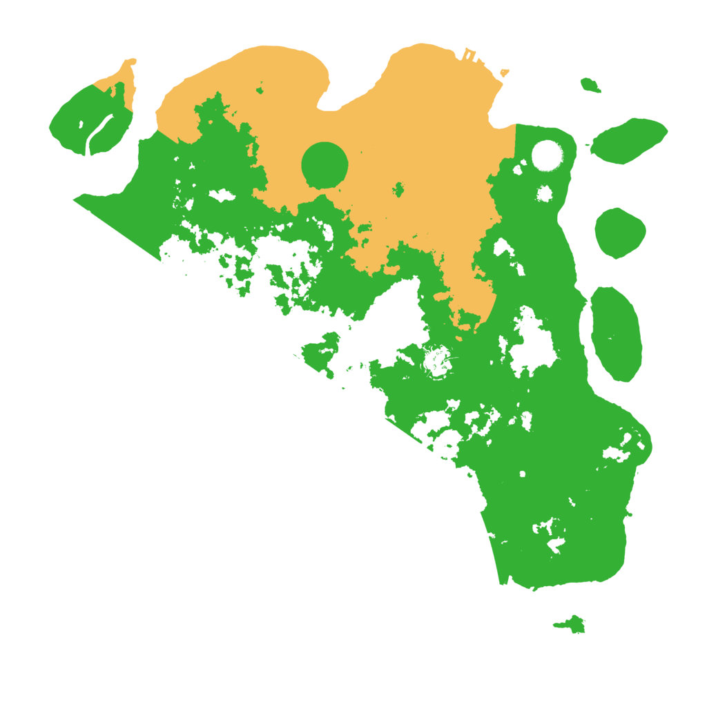 Biome Rust Map: Procedural Map, Size: 4000, Seed: 3821459
