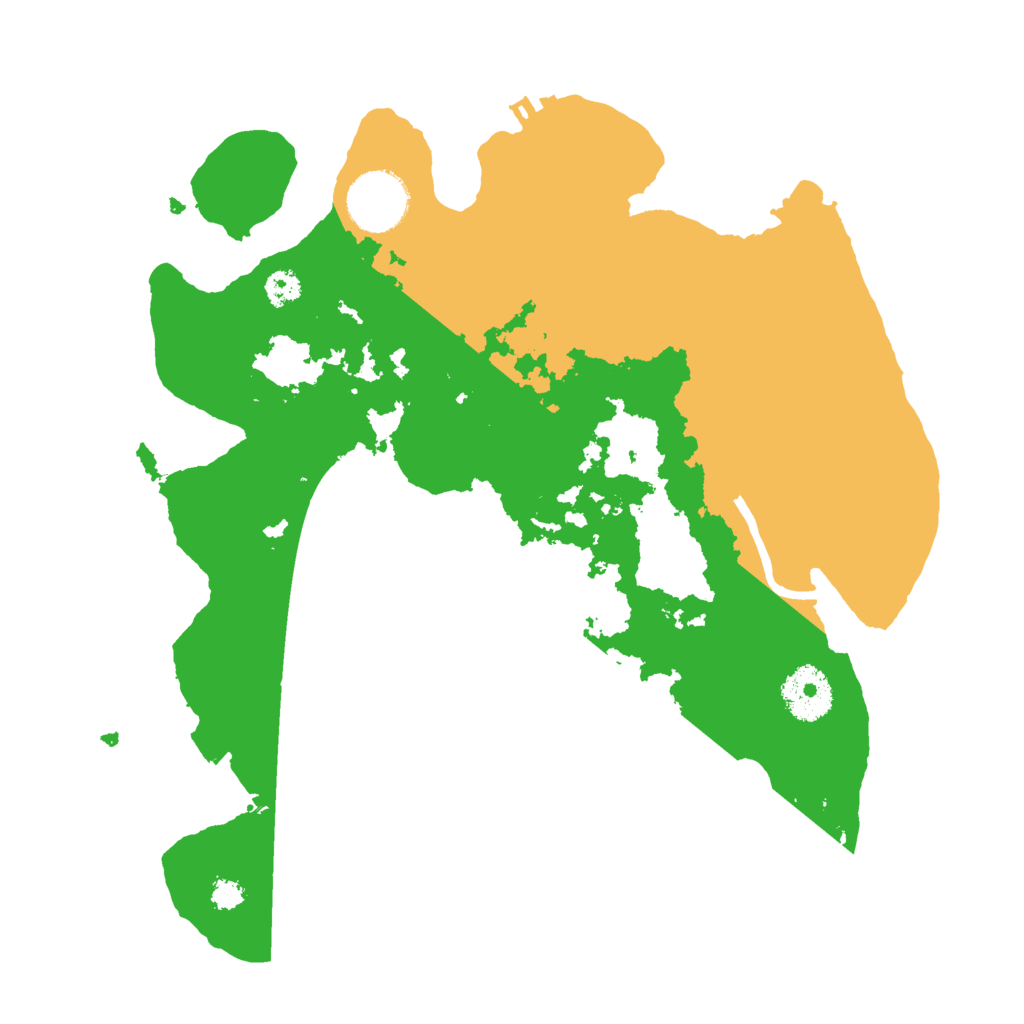 Biome Rust Map: Procedural Map, Size: 3000, Seed: 1462469550