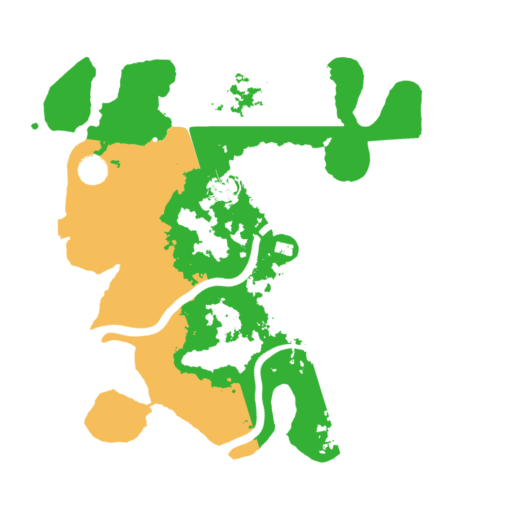 Biome Rust Map: Procedural Map, Size: 3000, Seed: 77741767