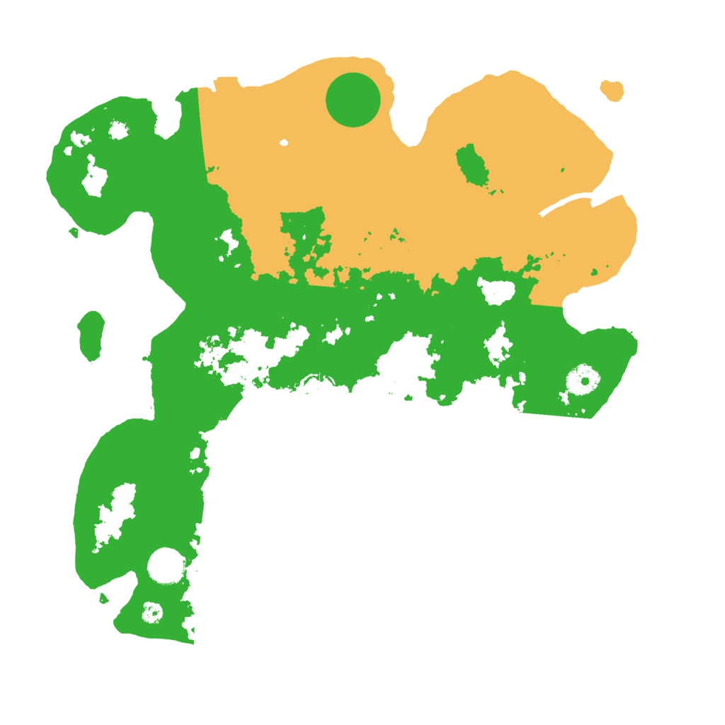 Biome Rust Map: Procedural Map, Size: 3500, Seed: 5012024