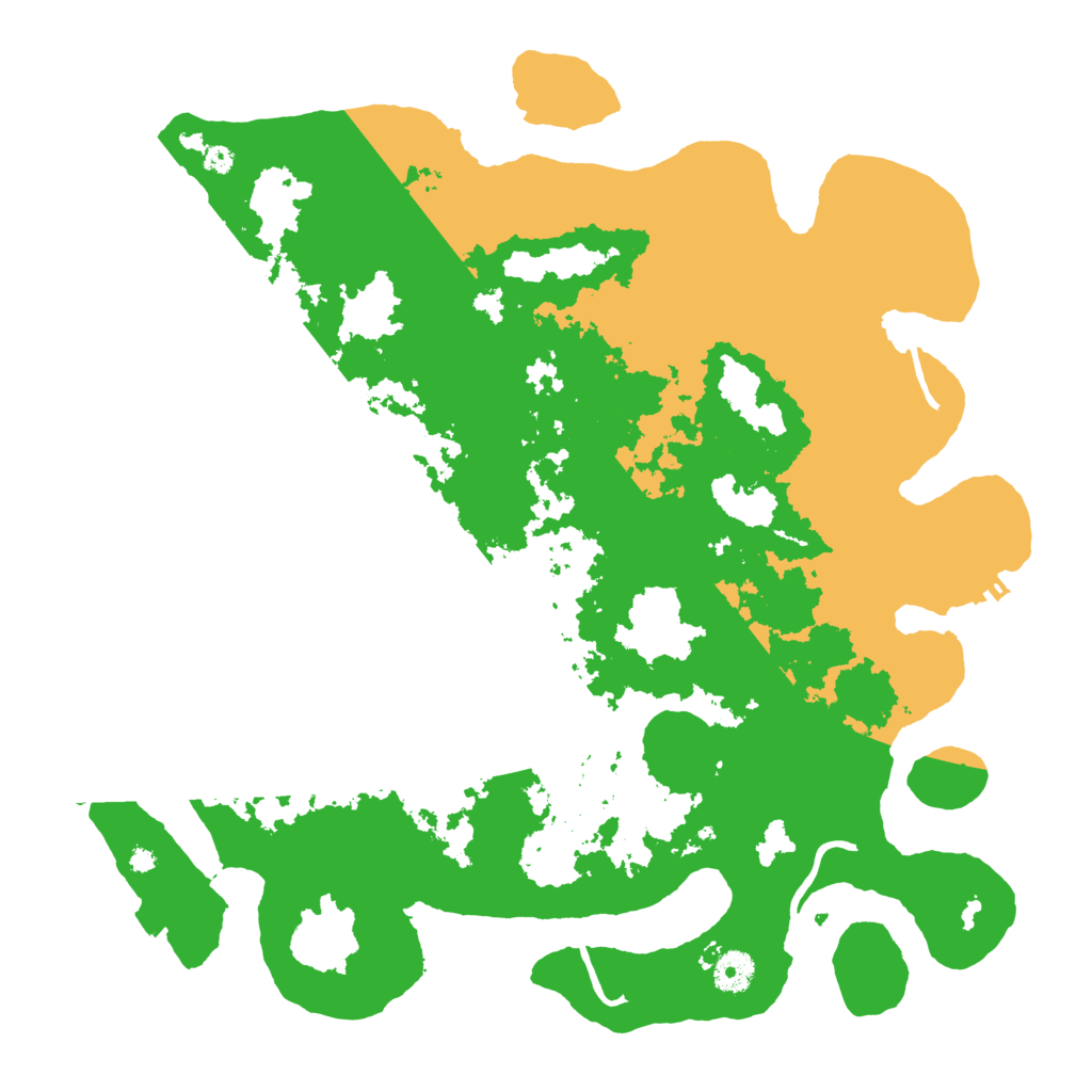 Biome Rust Map: Procedural Map, Size: 4000, Seed: 2004421021