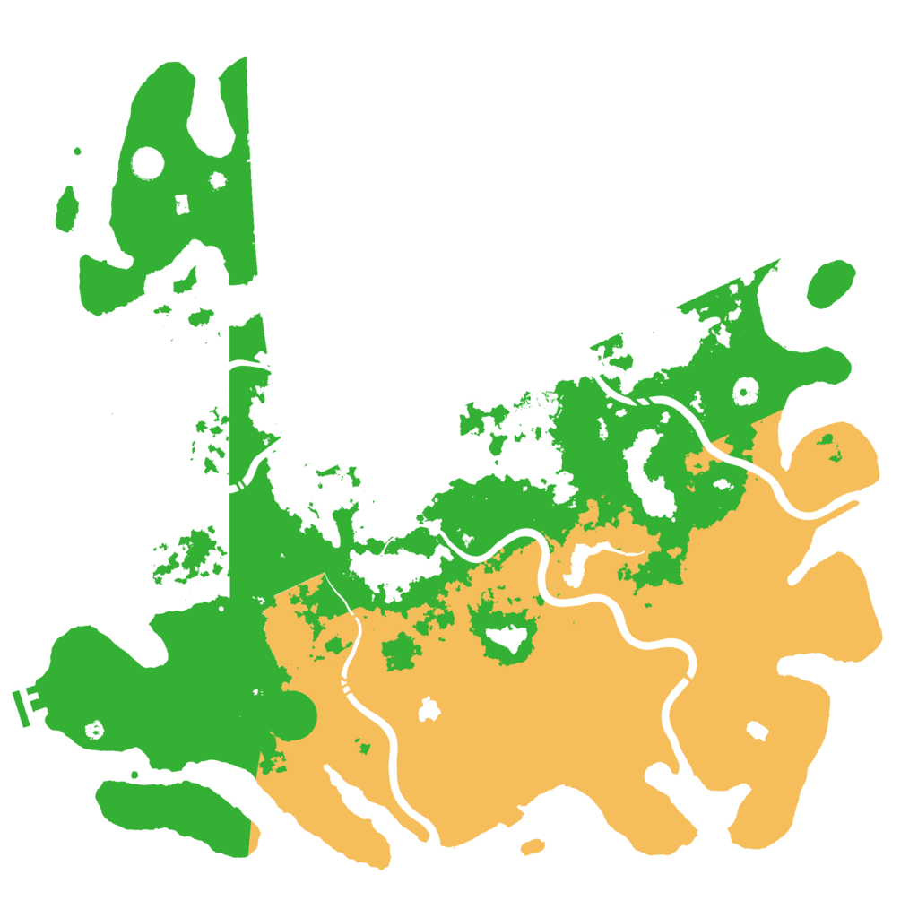 Biome Rust Map: Procedural Map, Size: 5000, Seed: 113346211
