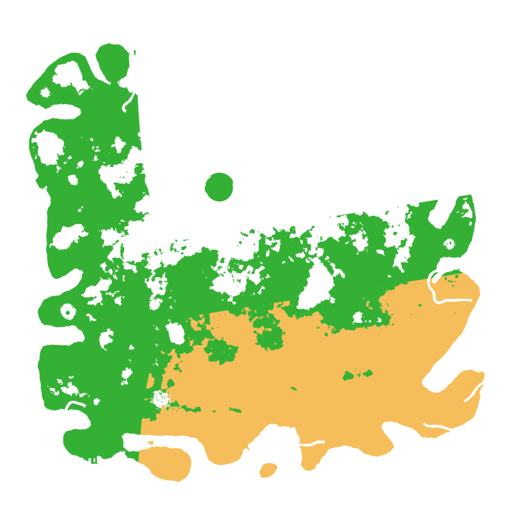 Biome Rust Map: Procedural Map, Size: 5000, Seed: 634