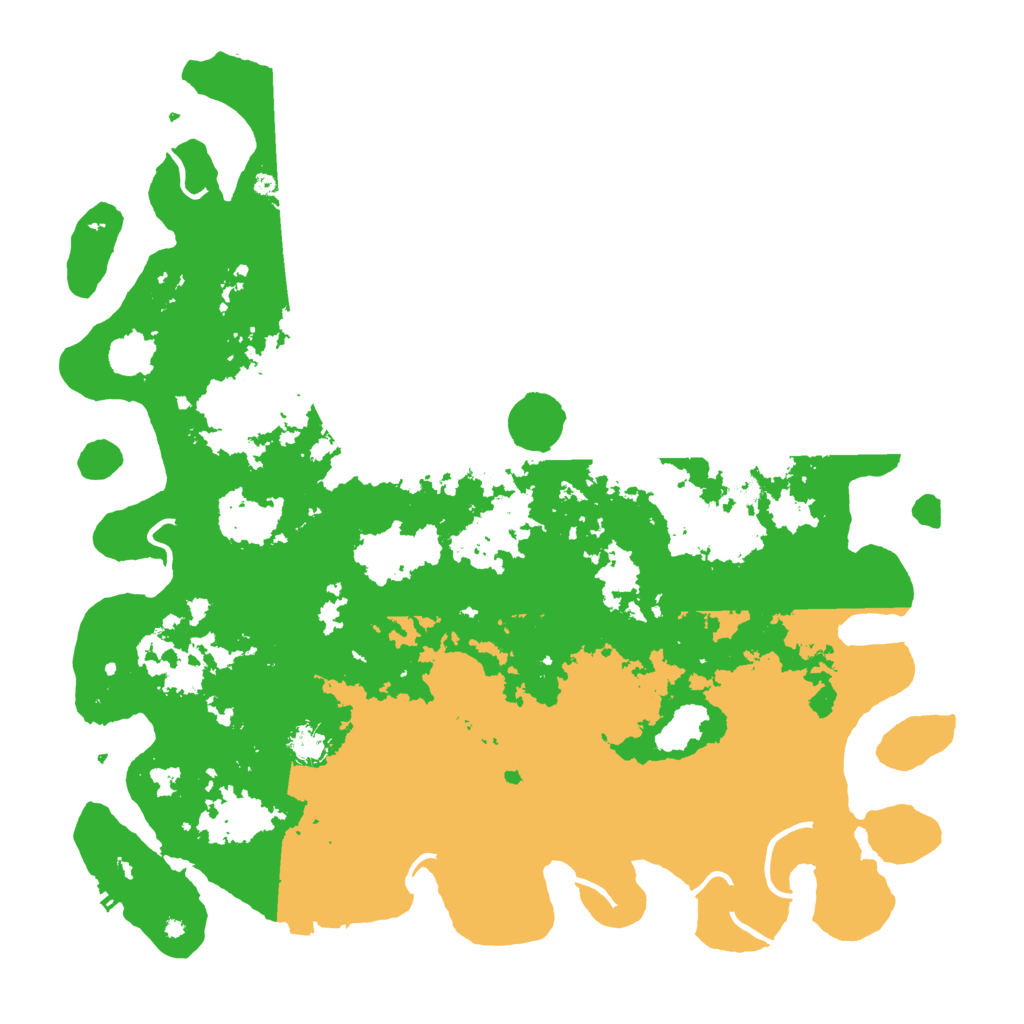 Biome Rust Map: Procedural Map, Size: 4900, Seed: 374979789