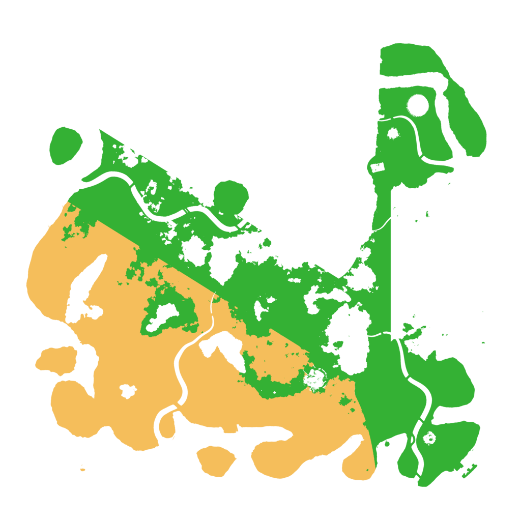 Biome Rust Map: Procedural Map, Size: 4250, Seed: 597879246
