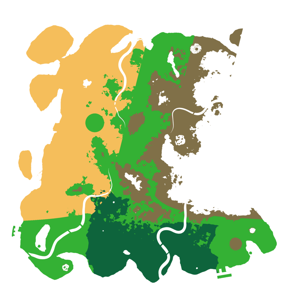 Biome Rust Map: Procedural Map, Size: 4250, Seed: 684523795