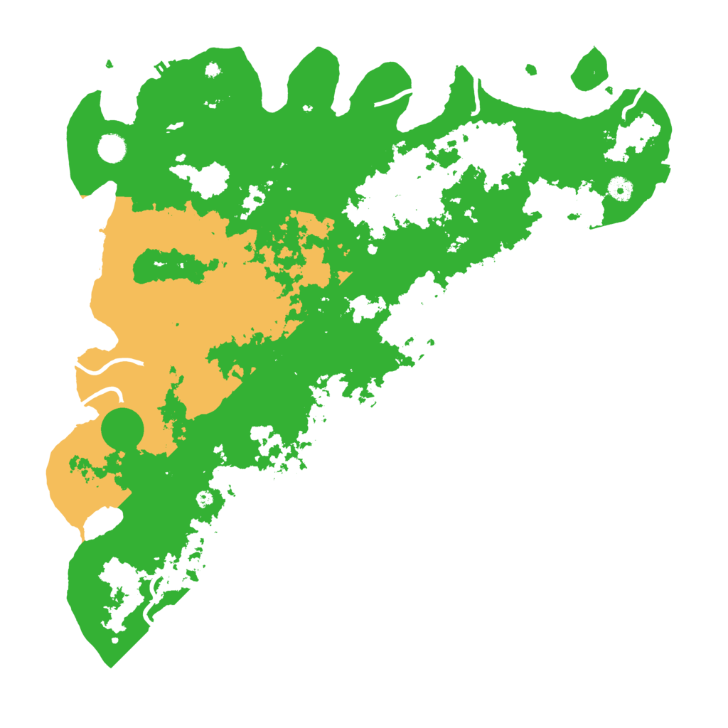 Biome Rust Map: Procedural Map, Size: 4500, Seed: 161448295