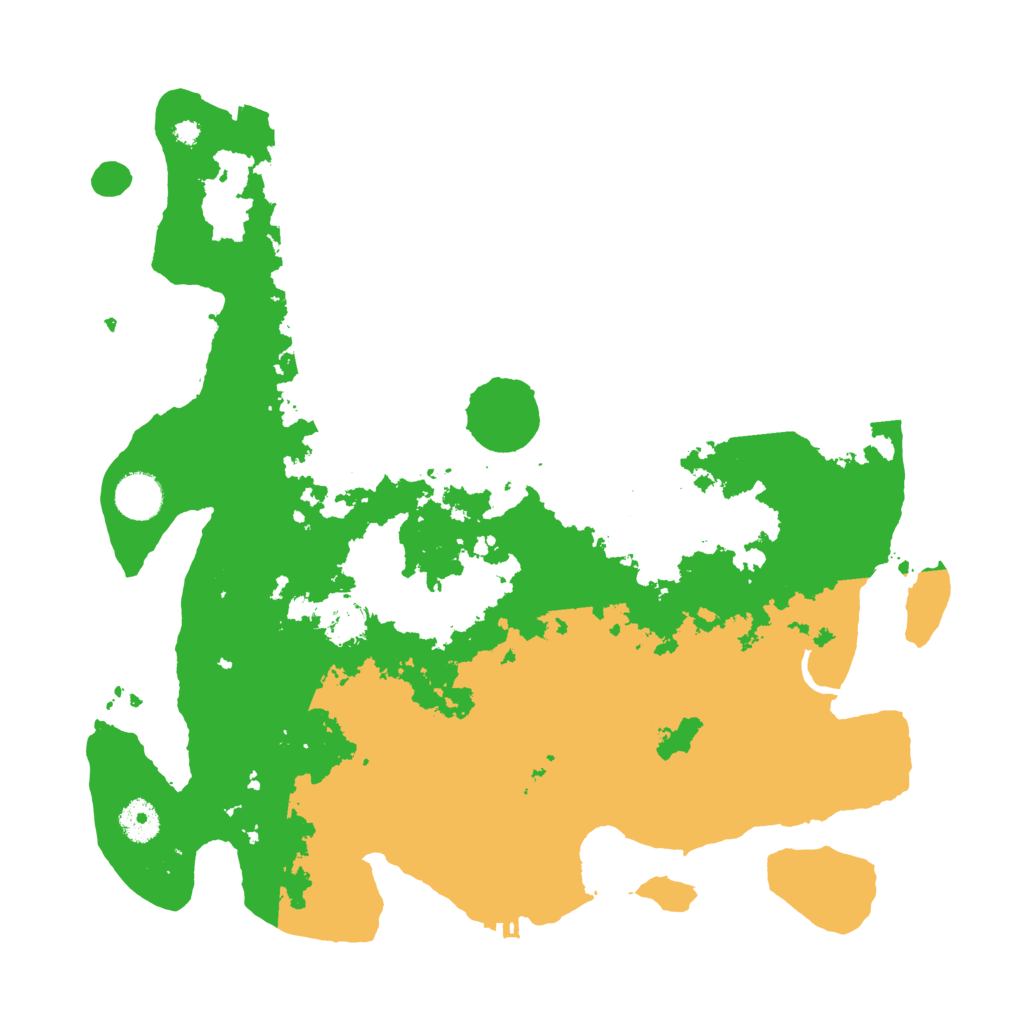 Biome Rust Map: Procedural Map, Size: 3800, Seed: 2024010402