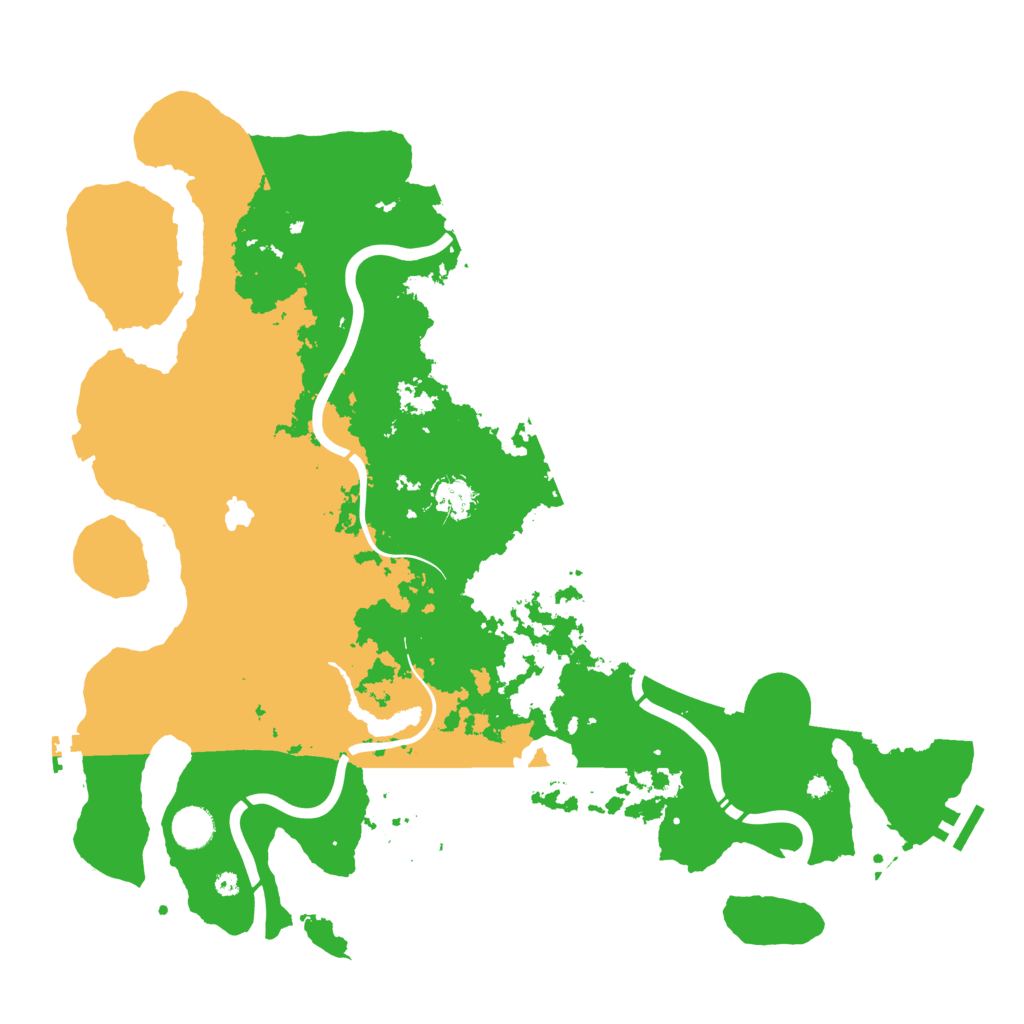 Biome Rust Map: Procedural Map, Size: 4250, Seed: 670132373