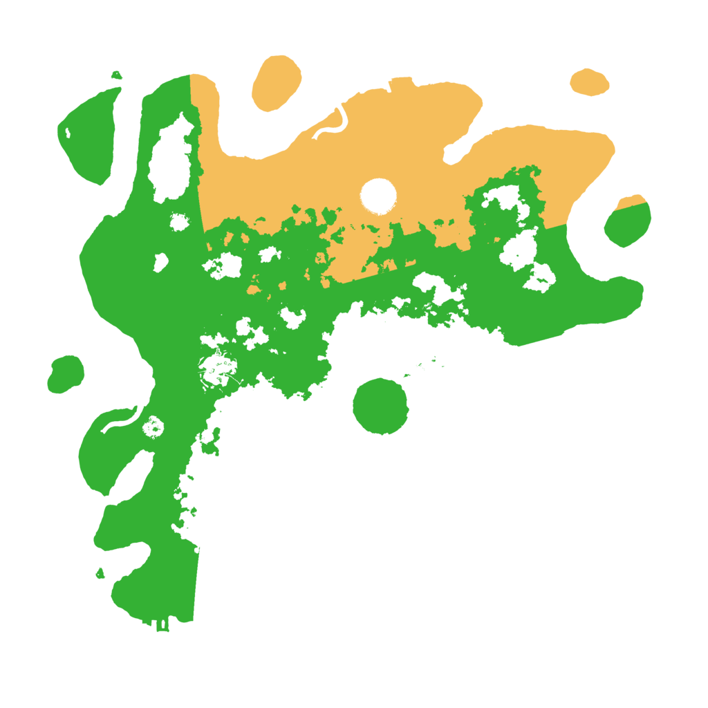 Biome Rust Map: Procedural Map, Size: 3500, Seed: 561123545