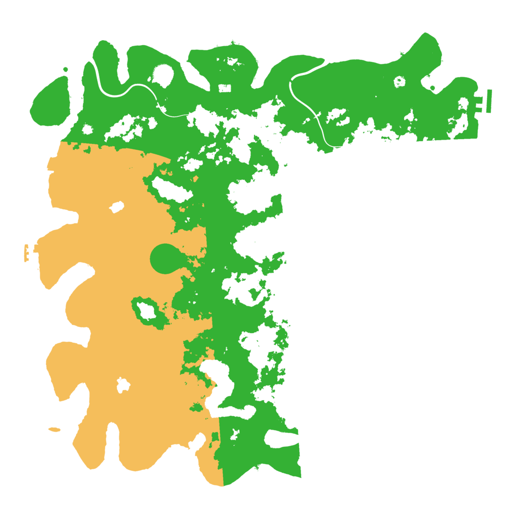 Biome Rust Map: Procedural Map, Size: 4500, Seed: 1246627883