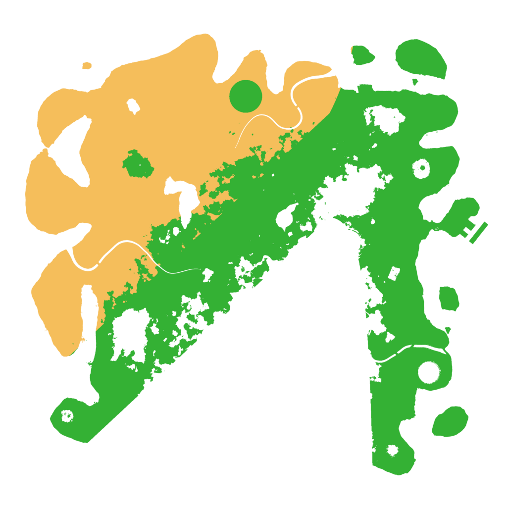 Biome Rust Map: Procedural Map, Size: 4096, Seed: 1618498014