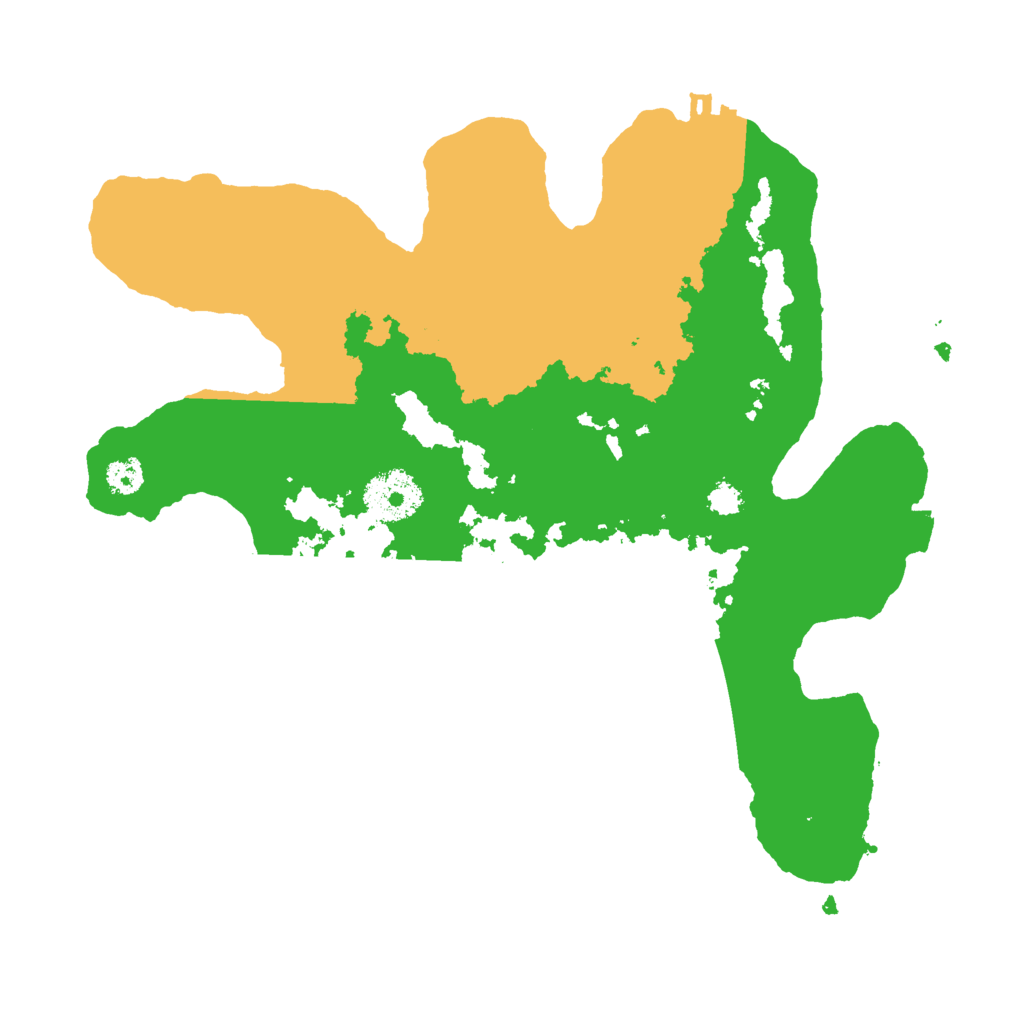 Biome Rust Map: Procedural Map, Size: 2850, Seed: 112170496