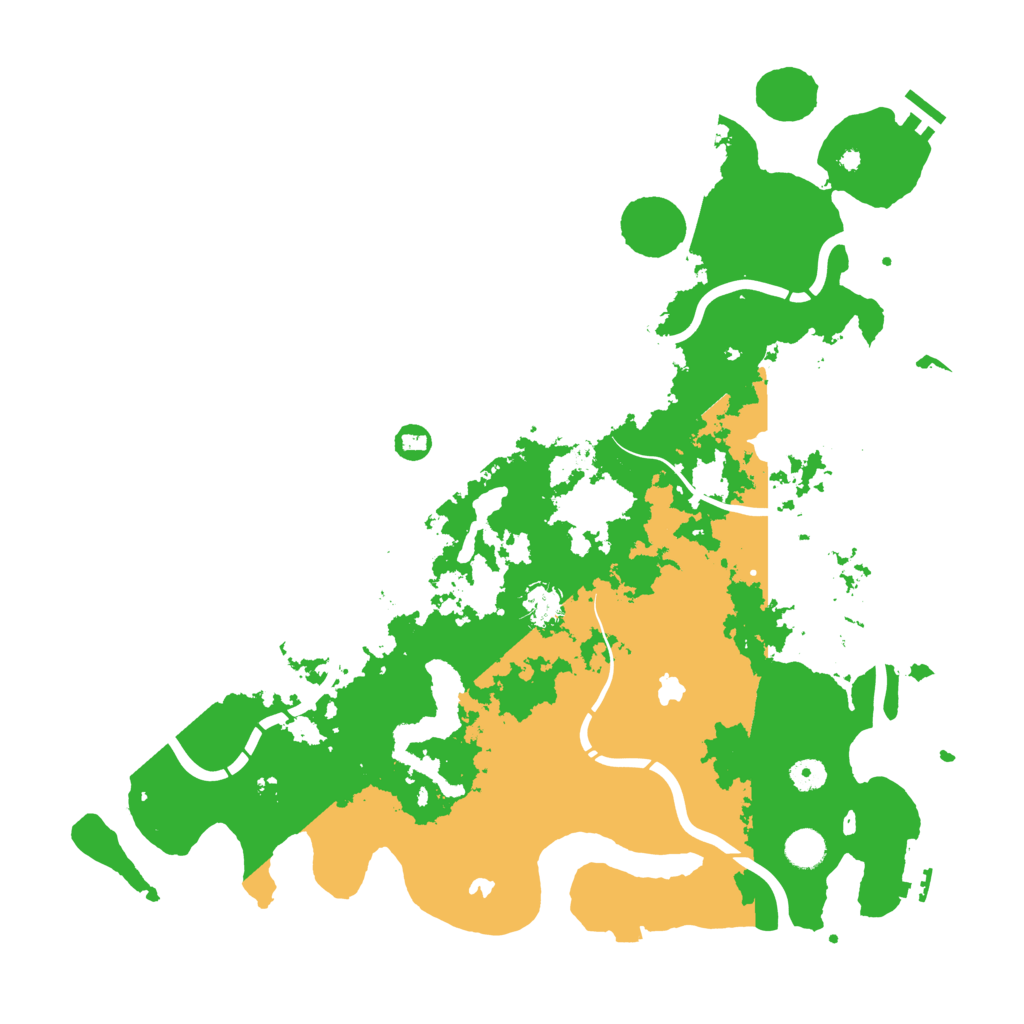 Biome Rust Map: Procedural Map, Size: 4500, Seed: 496873338