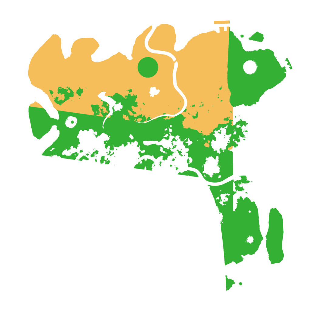 Biome Rust Map: Procedural Map, Size: 4000, Seed: 1334352798
