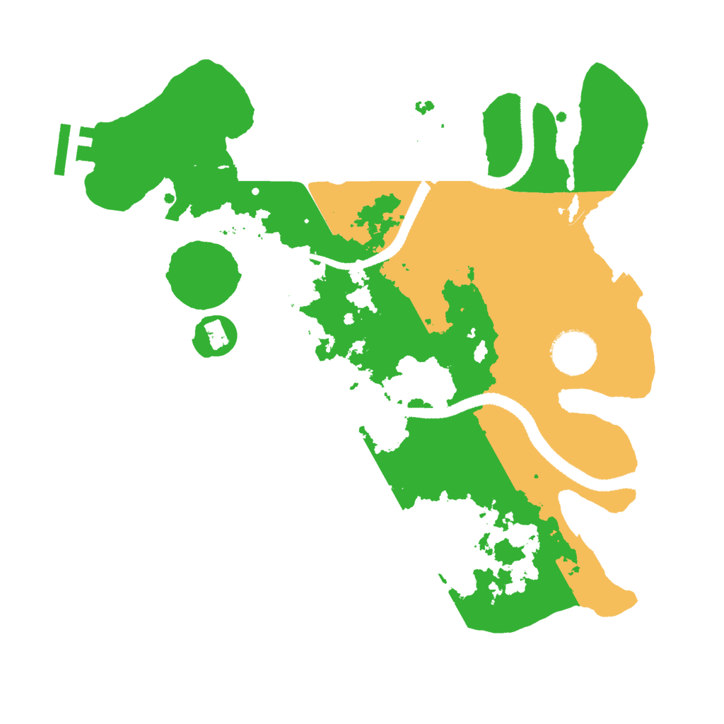 Biome Rust Map: Procedural Map, Size: 2850, Seed: 2121512715