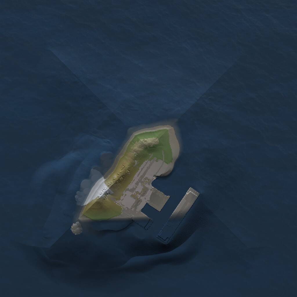 Rust Map: Procedural Map, Size: 1000, Seed: 49369, 2 Monuments