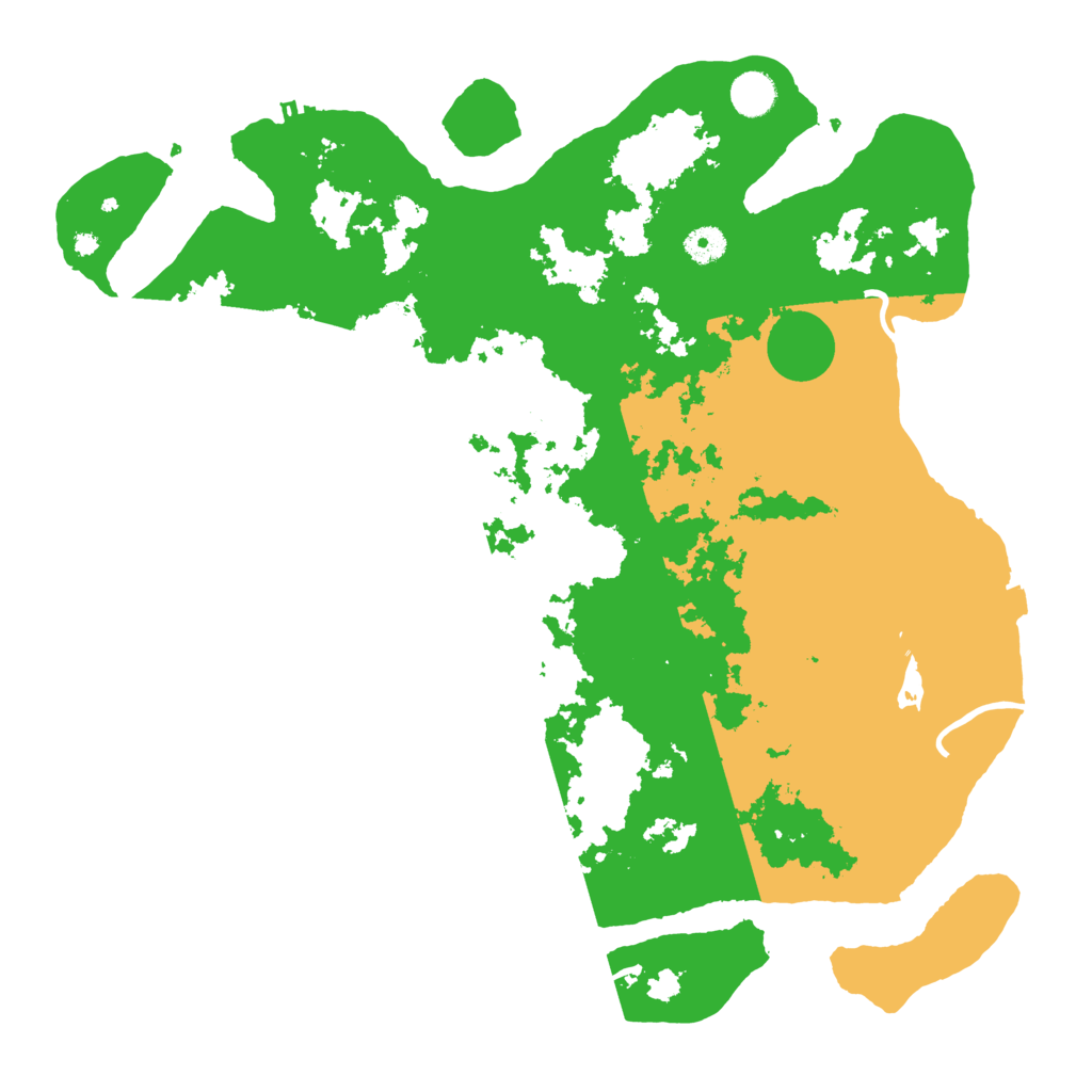 Biome Rust Map: Procedural Map, Size: 4250, Seed: 52827